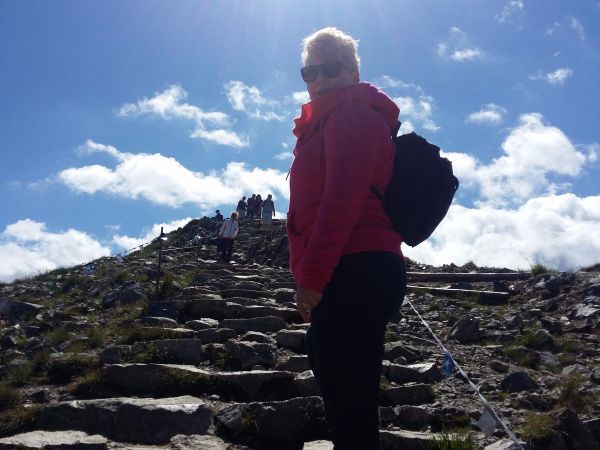 droga na szczyt Kasprowego