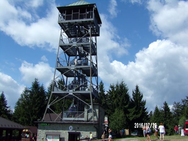 Wieża widokowa na Czantorii.