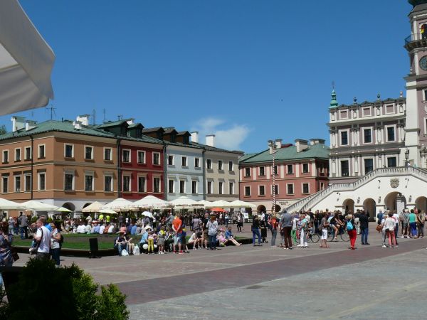 Rynek w Zamościu