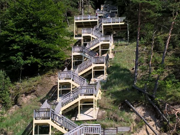 Świnoujście, Wzgórze Golm, Międzyzdroje