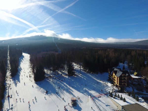Szklarska poręba ski arena szrenica
