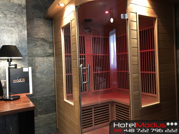 Hotel Modus *** Łaziska Górne - pokoje z saunami - EcoSauny.pl