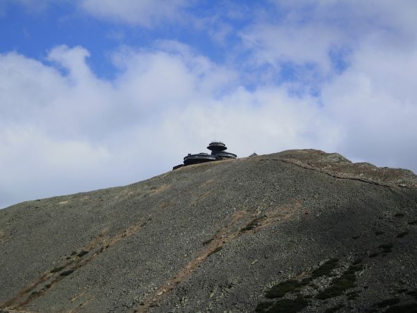 Śnieżka 1602 m n.p.m.