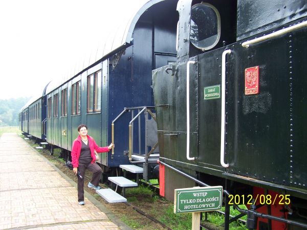 "Carski pociąg" w Białowieży