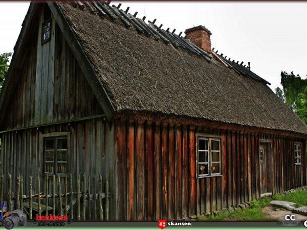 ..chałupa zagrodnicza z miejscowości Borsk