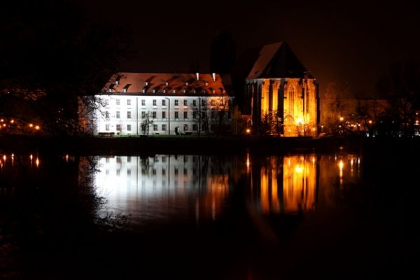 Wrocław nocą