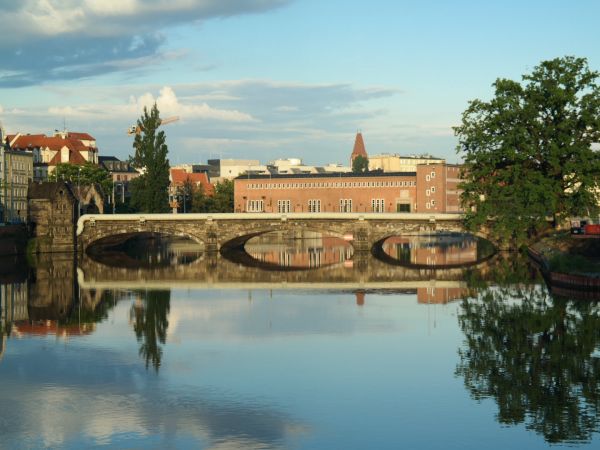 Most Pomorski we Wrocławiu.
