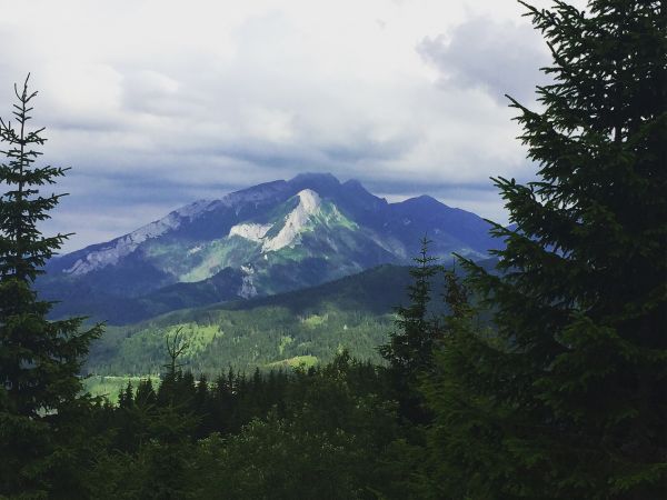 Widok z Polany Rusinowej