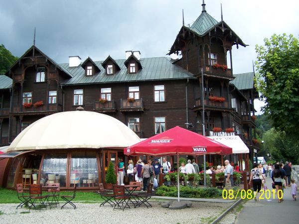 Jeden z najstarszych domów w Krynicy "Witoldówka"