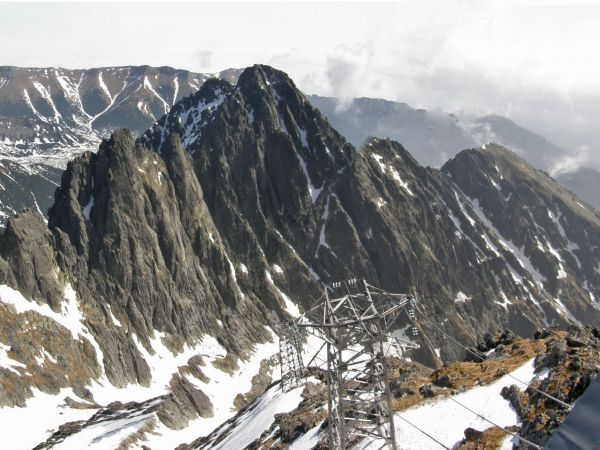 Panorama z Łomnicy.