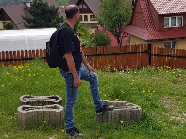 Wspanialy widok z Koscieliska na Tatry