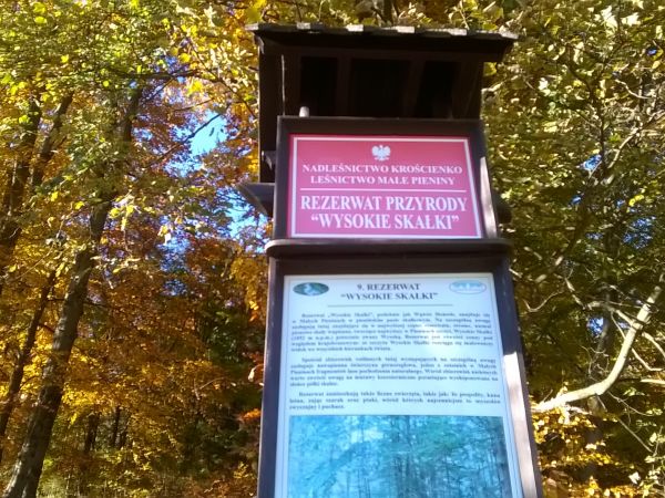Pieniny - Szczawnica, Niedzica , Czorsztyn, Rezerwat Wysokie Skałki i Wysoka