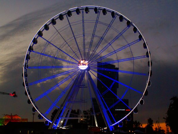 Tam nawet o zmroku jest pięknie.