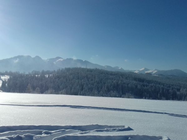 panorama Tatr z Zębu