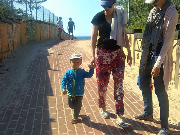 Wakacje nad morzem, pensjonat Jantar- Wicie