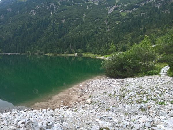 Morskie Oko bez tłumu turystów :)