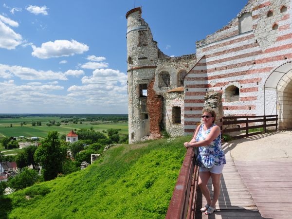 Ruiny zamku w Janowcu