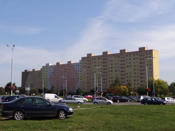 Bloki przy ulicy Radwana