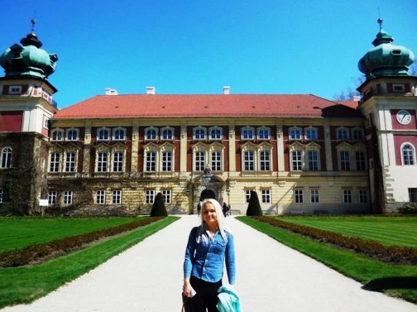 Wycieczka z Kingą; zwiedzanie zamku w Łańcucie 20.04.2018