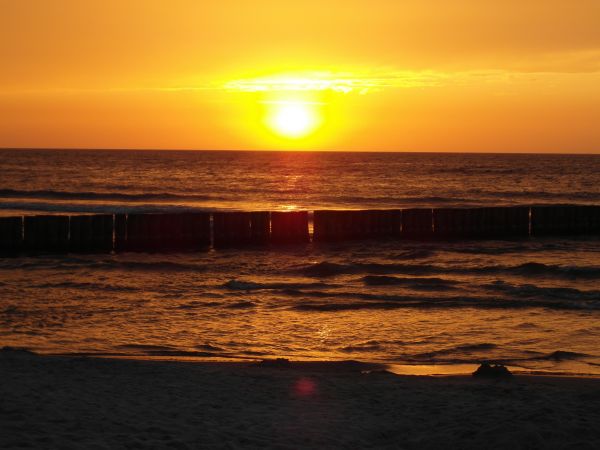 Zachód Słońca w Dźwirzynie