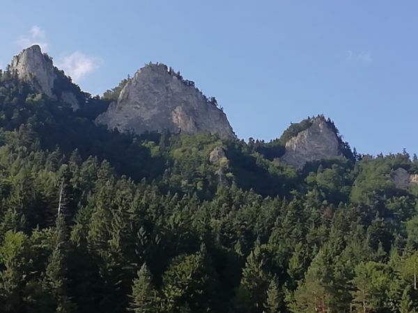 Szczawnica 2019. Wodospad Zaskalnik, Bryjarka, Grajcarek, Trzy Korony.