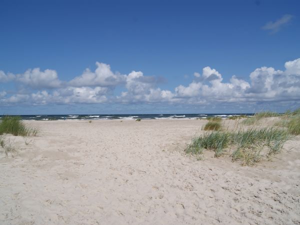 Pejzarze okolic Słowińskiego Parku z pobytu w Rowach.