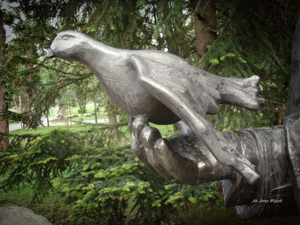 Fotografie z Rabki Zdrój -  miasto, Park Zdrojowy, kościół, Muzeum Orkana