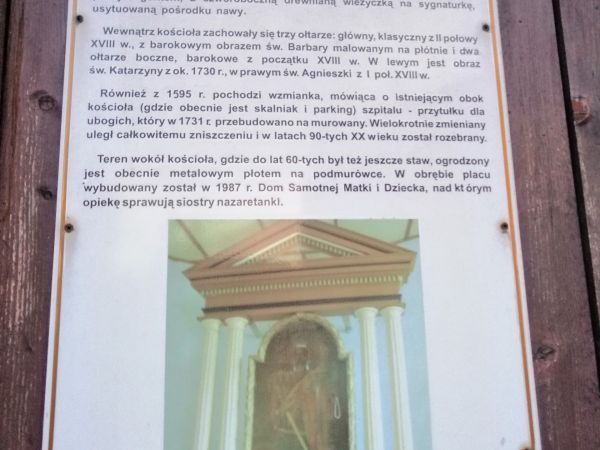 Miasteczko w  drodze do Częstochowy ...