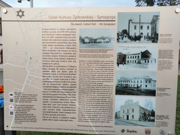 Miasteczko w  drodze do Częstochowy ...