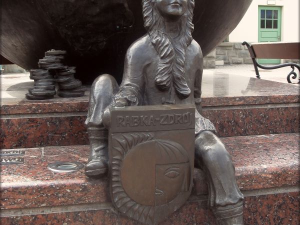 Fotografie z Rabki Zdrój -  miasto, Park Zdrojowy, kościół, Muzeum Orkana