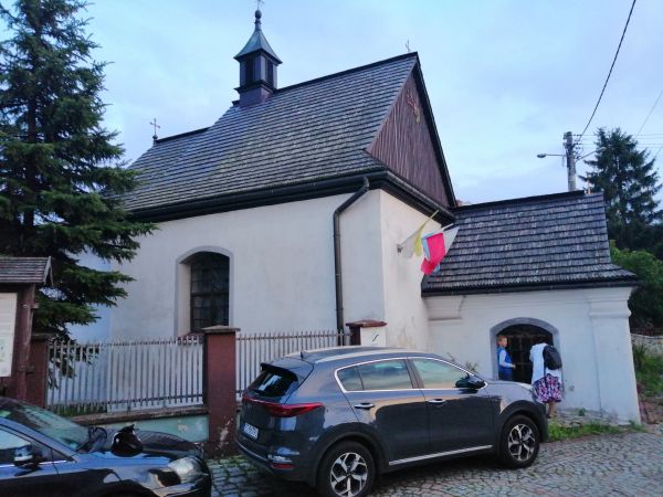 Miasteczko w  drodze do Częstochowy ...