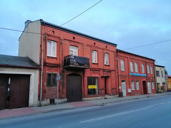 Miasteczko w  drodze do Częstochowy ...