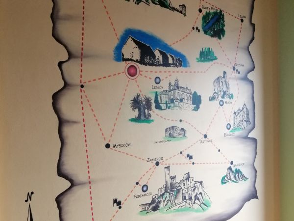 Pokoje nad  Stawem - NOCLEG  w  Żarkach