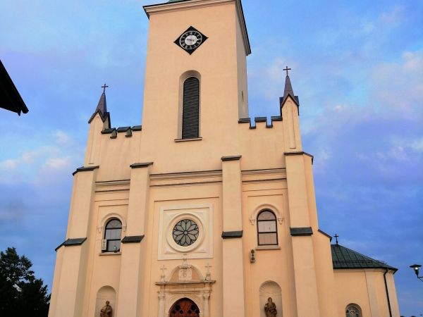 Miasteczko w  drodze do Częstochowy ...