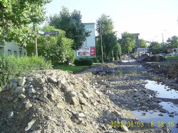 Modernizacja ul. Kosmonautów.