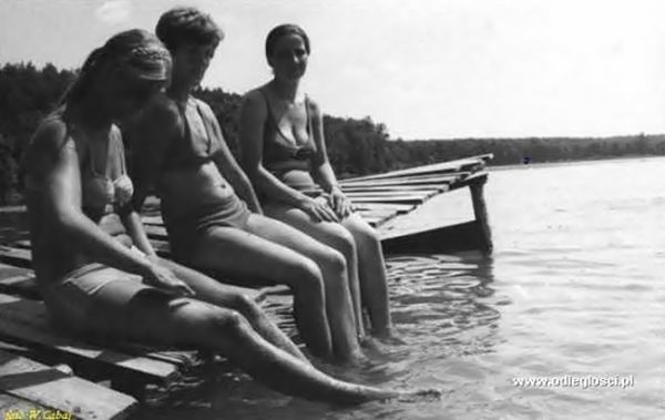 Na kładce (jez.goleckie)