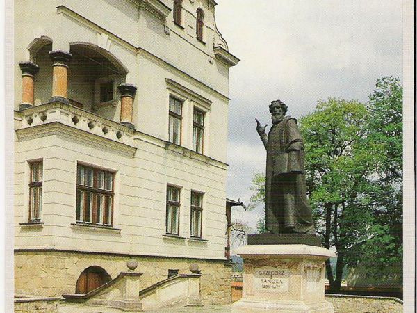 ze zbiorów prywatnych: pocztówka - lata 90-te XX wieku. Wybitny przedstawiciel humanizmu, arcybiskup lwowski, był wychowawcą synów wojewody krakowskiego Jana Ta