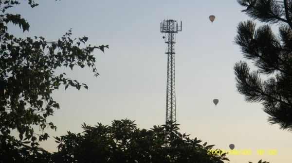 Balony nad Osieczną - atak na wieżę przekaźnikową