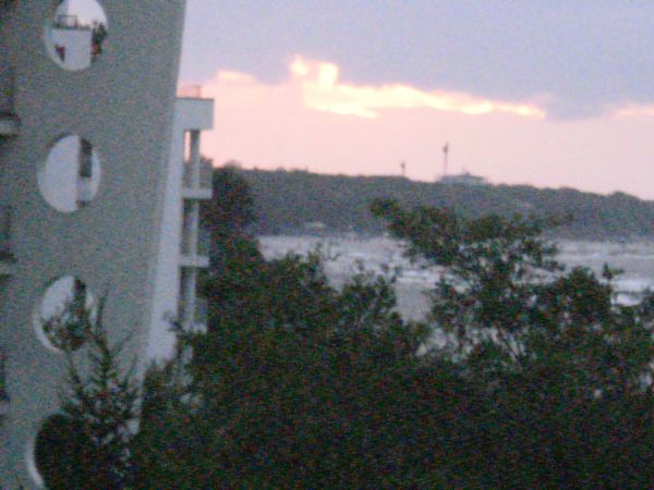 Pażdziernikowy zachód słońca