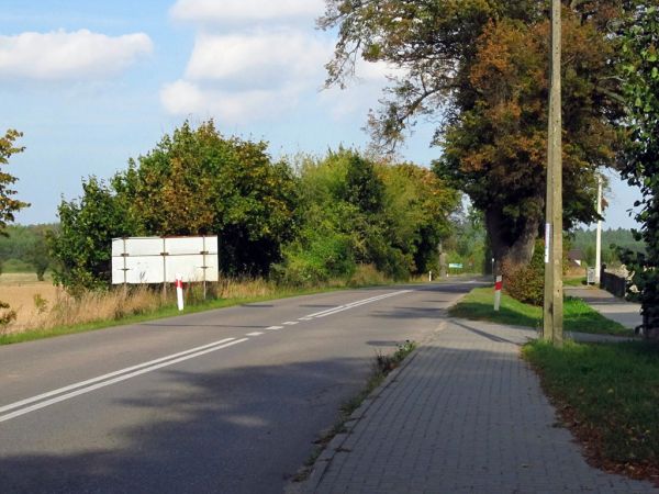 Borzechowo droga nr 214