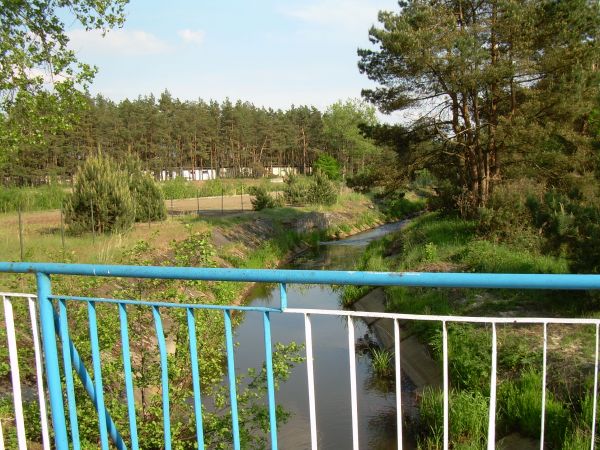 15 maj 2011 A to mostek prowadzący do ośrodka wypoczynkowego.