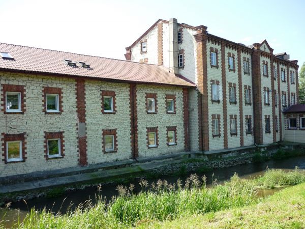 Szczebrzeszyn. Stare , zabytkowe młyny.