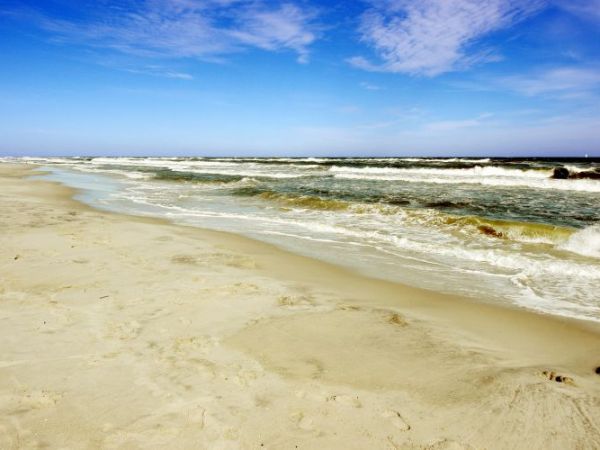 Plaża Kuźnica. zdj. J. Federowicz.