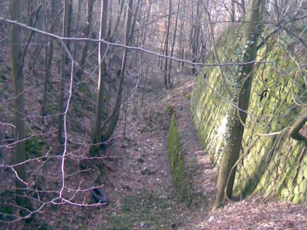 Wjazd do kamieniołomu