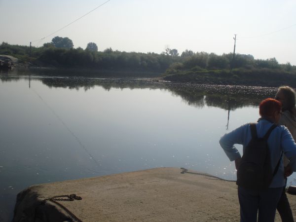 Miejsce ujścia Dunajca do Wisły