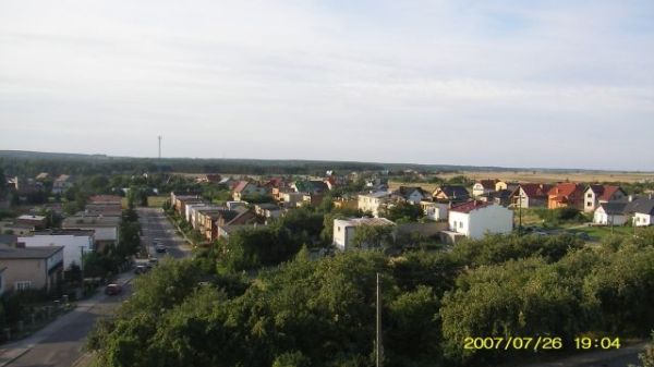 Osieczna - osiedle za klasztorem