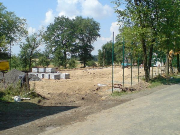 Boisko w przebudowie