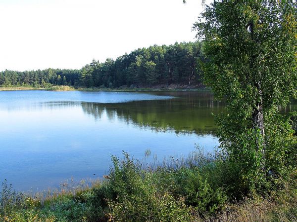 Jezioro Szarmachy z innej strony
