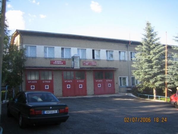 REMIZA  OCHOTNICZEJ  STRAŻY  POŻARNEJ