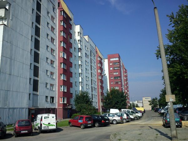 Sosnowiec-Zagórze. Ulica Teofila Lenartowicza.